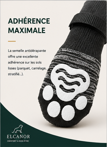 ELCANOR Grip Assist semelle antidérapante adhérence maximale