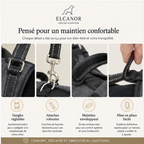 ELCANOR Mobility Assist – sangles réglables, attaches et maintien confortable